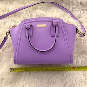 Kate Spade Purple Scallop Crossbody